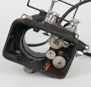 LEITZ: 16905/AKGRSU underwater housing for Leica If/IIf/IIIf, produced&nbsp;c. 1954 in conjunction with famed Austrian diving technology pioneer Hans Haas and his Viennese firm 'Akustische und Kinoger&auml;te'. Attached to housing is a c. 1955 red-dial Leica If cam - 4