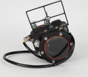LEITZ: 16905/AKGRSU underwater housing for Leica If/IIf/IIIf, produced&nbsp;c. 1954 in conjunction with famed Austrian diving technology pioneer Hans Haas and his Viennese firm 'Akustische und Kinoger&auml;te'. Attached to housing is a c. 1955 red-dial Leica If cam - 7