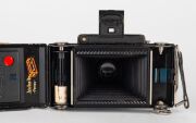 ZEISS IKON: Super Ikonta C 530/2 vertical-folding camera, c. 1933, with Tessar 105mm f4.5 lens [#1284832] and Compur shutter. - 4