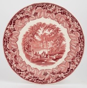 MASON'S "Vista" English porcelain charge, factory mark to base, 39cm diameter