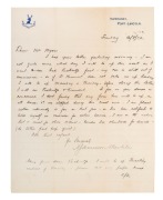 MAJOR ARTHUR JAMIESON MEIKLE (1869-1954). A series of letters dating from August 1914, before his departure from Port Lincoln, and continuing to December 1915, that letter headed "Walden Grove - Anzac - Turkey" (Then a medical post and now a cemetery at G - 2