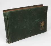 AUSTRALIA IN NEW BRITAIN, NAURU & THE SOLOMON ISLANDS DURING WW1: A large "Newlyn" photograph album containing 91 postcard-size photographs of the Australians and natives, the buildings, gatherings and activities from about 1916 onwards. Most images are a - 6