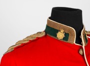 A circa 1890s Scottish Cadet Officer's tunic from Victoria. The tunic is doublet-style with collar badges, and is displayed together with a kilt (probably early 20th Century), a waistbelt&nbsp;of correct Slade-Wallace type, a sporran which dates to 1935 and sp - 10