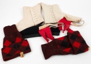 A circa 1890s Scottish Cadet Officer's tunic from Victoria. The tunic is doublet-style with collar badges, and is displayed together with a kilt (probably early 20th Century), a waistbelt&nbsp;of correct Slade-Wallace type, a sporran which dates to 1935 and sp - 12