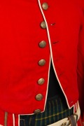 A circa 1890s Scottish Cadet Officer's tunic from Victoria. The tunic is doublet-style with collar badges, and is displayed together with a kilt (probably early 20th Century), a waistbelt&nbsp;of correct Slade-Wallace type, a sporran which dates to 1935 and sp - 5
