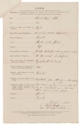 SARAH ANN HILL - FOUND GUILTY OF MURDER AND TRANSPORTED FOR THE TERM OF HER NATURAL LIFE: Two court documents recording the proceedings at York Assizes in December 1851 at which Hill was found guilty of killing her new-born baby and leaving the body in a - 2