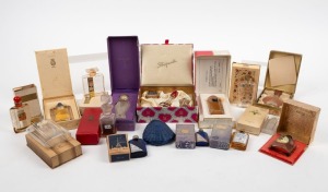 Sixteen assorted boxed perfume products including ROGER & GALLET, COTY and BOURJOIS