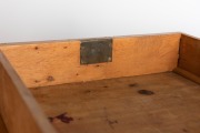 An antique Australian huon pine cantilever&nbsp;chest of seven drawers with full turned columns and blackwood knobs, full huon pine secondary construction, Tasmanian origin, circa 1845, 126cm high, 127cm wide, 53cm deep - 6