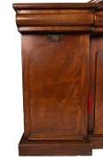 An antique&nbsp;Colonial Australian cedar sideboard with Thomas Hope scroll back and cedar panelled doors, Tasmanian origin, circa 1840, 137cm high, 188cm wide, 62cm deep - 3