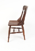 GEORGE PEDDLE antique Australian blackwood chair, Tasmanian origin, circa 1900, note: rare jawbone supports. ​​​​​​​87cm high - 3