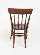 GEORGE PEDDLE antique Australian blackwood chair, Tasmanian origin, circa 1900, note: rare jawbone supports. ​​​​​​​87cm high - 4