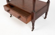 WILLIAM CHAMPION antique Colonial Australian cedar wotnot with single drawer, Tasmanian origin, circa 1840, stamped three times to base "W. Champion", 106cm high, 53cm wide, 45cm deep - 2