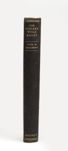 MARGOT FONTEYN signature on book title page "The Sadler's Wells Ballet" by Cyril W. Beaumont