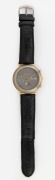 CHRONOSWISS "Kelek" wristwatch in titanium case with calendar dial and moonphase function, 4.2cm wide including crown