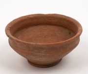 Three assorted antique pottery food bowls, Dutch and Flemish, 6th century and 16th century, the largest 45cm wide - 3