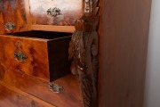 An antique Australian huon pine chest of eight drawers with finely selected cuts of birdseye, 19th century, 144cm high, 117cm wide, 57cm deep - 3