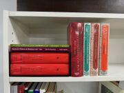 WATCH & CLOCK MAKERS: A group of reference books including Loomes "The Early Clockmakers of Great Britain", Loomes "Watch Makers & Clock Makers of the World", Pritchard "Swiss Timepiece Makers", etc. Including two barometer reference books by Banfield. Ma