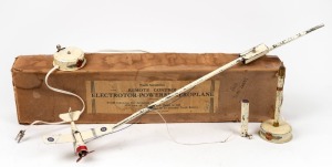 NULLI SECUNDUS vintage remote control electro powered aeroplane&nbsp;in as is condition with original box.