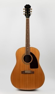 EPIPHONE limited edition custom-made acoustic steel sting guitar bearing original label with model and serial number "Ltd. Ed. A. J. 2005NA, 0901170745"