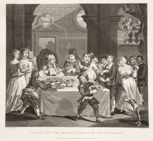 WILLIAM HOGARTH (1697-1764), group of seven antique engravings (loose), the largest sheet size 42 x 56cm overall