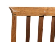 ANTONIO DEBERTOLIS&nbsp;dining chair, blackwood and rush seat, Drouin, Victoria, 19th century - 4