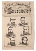 KELLY GANG INTEREST. Bound volume of the AUSTRALASIAN SKETCHER with several references to the famous bushranger gang, as well as other notable events such as the Loch&nbsp;Ard wreck.&nbsp;