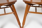 FRED WARD set of four Queensland maple "DC1" dining chairs made for FLER, Melbourne, mid 20th century - 3