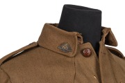 ERNEST&nbsp;ALBERT EPPLE, 1st. A.I.F. 11th FIELD ARTILLERY BRIGADE: WWI tunic with Rising Sun lapel badges and patches and original Turkish-knot style buttons. Epple was in the motor transport battalion. The tunic is made from barathea material and was probab - 3