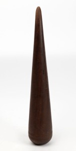 An antique jarrah fid, Western Australian origin, 19th/20th century, 43cm long