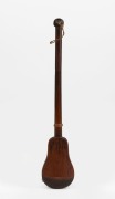 Antique Chinese banjo gold scales, 19th century, 35cm long