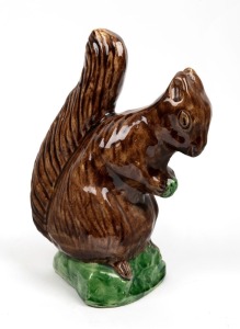 BOSLEY pottery squirrel statue, 27cm high