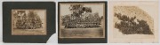 WORLD WAR ONE original photographs including the No.20 Battery, Field Artillery training at Seymour in March 1914; C. Sub. No.19 Battery F.A. also at Seymour&nbsp;in 1914; an original sepia print by Antippa, Cairo, of Australian and British troops posing on th