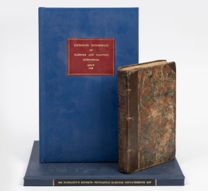 MARITIME & TRADE REFERENCES: "The Dictionary of Trade, Commerce, and Navigation..." (London, 1844); "Progress Report from the Select Committee on Deepening The River Hunter..." (Sydney, 1857), and "Review of Interstate Conferences of Harbour and Maritime 