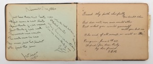 An early 20th century large-format autograph album. Among the notable inclusions we found are King O'Malley, Percy Grainger, with many others that might benefit from some research..