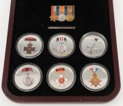 SANDS OF GALLIPOLI&nbsp;boxed set of limited edition medallions, ​​​​​​​30 x 23cm - 2