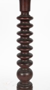 A Colonial Australian cedar wine table with bobbin turned column, South Australian origin, 19th century, 74cm high, 47cm wide, 44cm deep - 2