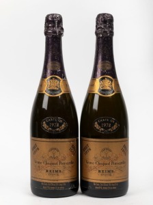 FRANCE: 1978 Veuve Cliquot Ponsardin Champagne, (2 bottles).