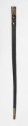 WOOLEY & Co. antique English sword scabbard, circa 1796-98, would suit a P1796 infantry or Naval Officer's sword, 78.5cm long