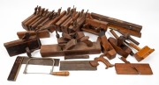 An impressive antique tool trunk with a handsome selection of antique cabinet maker's hand tools, 19th/20th century,&nbsp; - 3