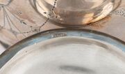 EDWARD FISCHER of Geelong, antique Australian spirit kettle with engraved decoration (no base), 19th century, stamped "FISCHER, GEELONG. STRIG. SILVER", 30cm high, 1,082 grams - 5