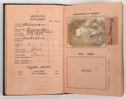 Ernie BROMLEY'S Australian Passport, issued to him at Melbourne in February 1934 and endorsed "Bearer is a member of&nbsp; the Australian Cricket Eleven." with visa stamps for the trip to England in April 1934 and back to Australia in October 1934. A later tri - 3