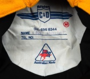 RAY BRIGHT'S match-worn One Day Australian Team "baggy yellow", with "Ray BRIGHT" in pen to the inner label. Ray Bright played 25 Tests & 11 ODIs&nbsp;between 1974-86.&nbsp;&nbsp; - 2