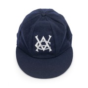 RAY BRIGHT'S VCA baggy blue team cap; signed by him on the inner panel.