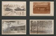AUSTRALIA IN NEW BRITAIN, NAURU & THE SOLOMON ISLANDS DURING WW1: A large "Newlyn" photograph album containing 91 postcard-size photographs of the Australians and natives, the buildings, gatherings and activities from about 1916 onwards. Most images are a - 9