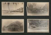 AUSTRALIA IN NEW BRITAIN, NAURU & THE SOLOMON ISLANDS DURING WW1: A large "Newlyn" photograph album containing 91 postcard-size photographs of the Australians and natives, the buildings, gatherings and activities from about 1916 onwards. Most images are a - 11