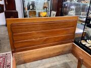 SCHULIM KRIMPER&nbsp;pair of Australian single beds, mid 20th century, Note: No hardware present. - 4