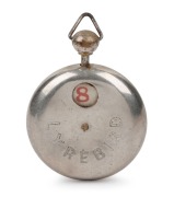 An umpire's "LYREBIRD" brand 8-ball counter; circa 1930s; fully functional.