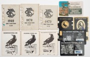 COLLINGWOOD: Adult Season Tickets for 1968, 1970, 1973, 1974, 1975, 1979 and several 1990's. (Total: 11).