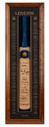 Legends - Blazed in Glory, limited edition (613 of 1000) full-size cricket bat featuring the original signatures of Rod Marsh, Jeff Thomson, Geoff Boycott, Ian Chappell, Clive Lloyd, Asif Iqbal, Ravi Shastri, Tony Greig, Richie Benaud, Sir Richard Hadlee,