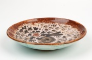 ARTHUR MERRIC BOYD, NEIL DOUGLAS and JOHN PERCEVAL Murrumbeena Pottery rabbit dish, incised "A.M.B. Neil Douglas, J.P.", 17cm diameter - 2